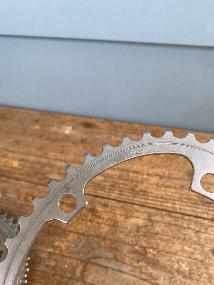 Anillo de cadena de bicicleta de carretera vintage NOS 42t SR Sakae Ovaltech-130 BCD-de colección Foto 3 de 4