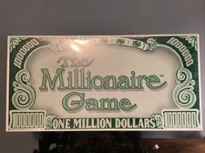 Vintage The Millionaire Game Board  Civic Fundraising 1984 Edition MINT NIB