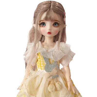 Original Elf Ear Design BJD Doll 1/6 SD Dolls 11.8 Inch 18 Ball Jointed Doll ...