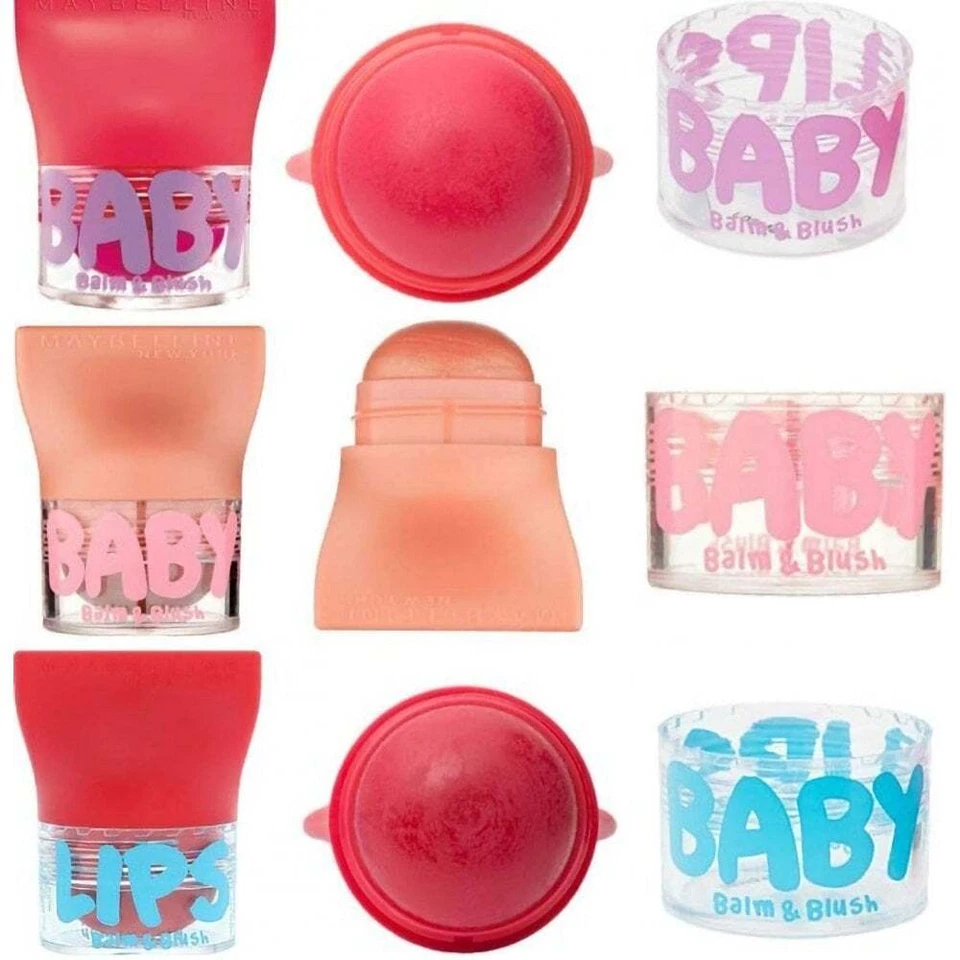 Maybelline Baby Lips Balm & Blush 3.5g - Choisissez votre teinte