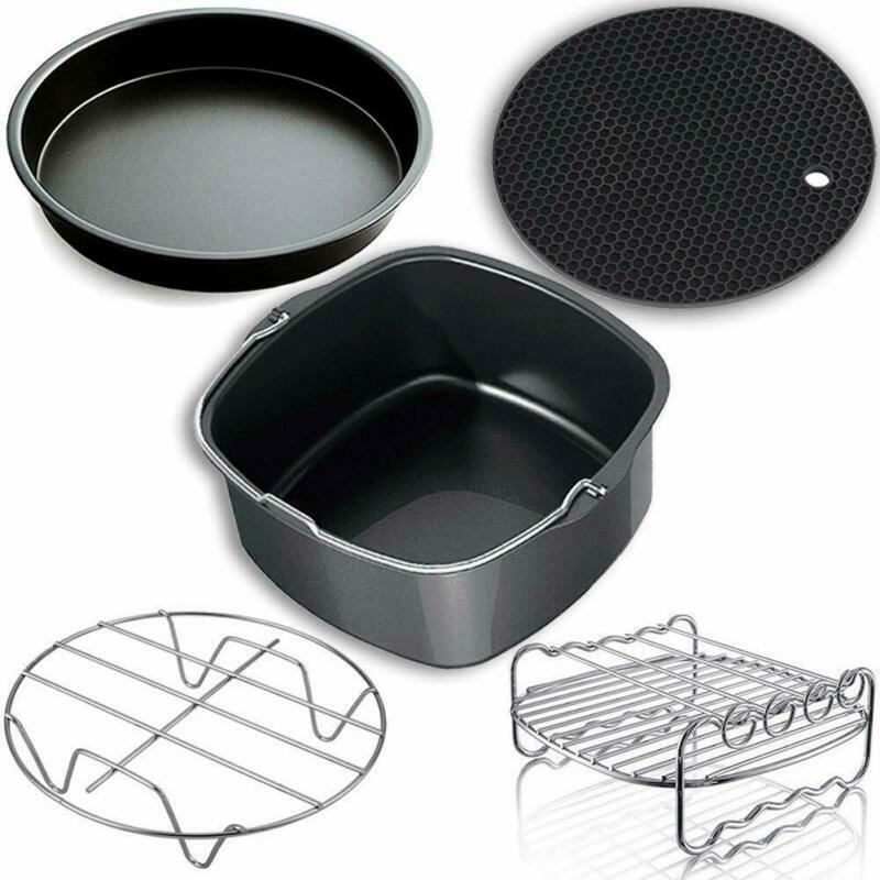 Friggitrice AD ARIA Accessori Set per gowise Phillips e cozyna, Set di 5, si adatta a tutti i 3.7Q Friggitrice AD ARIA Accessori Set per gowise Phillips e cozyna, Set di 5, si adatta a tutti i 3.7Q