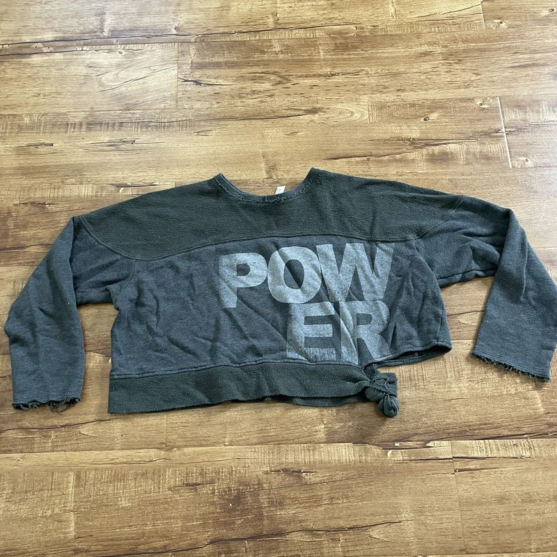 free-people-movement power tie knot shirt