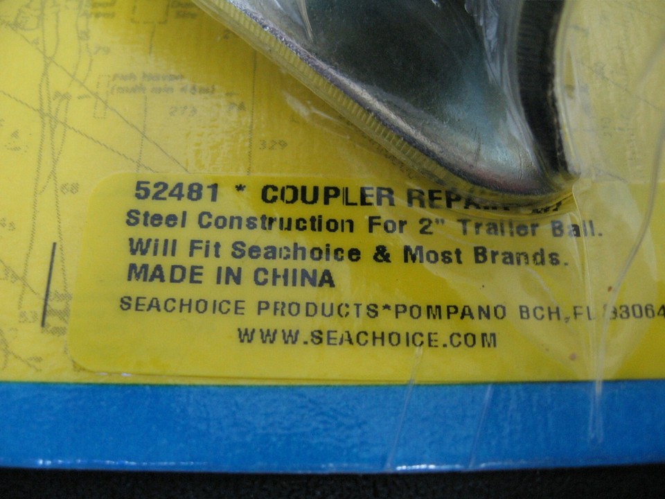 Kit De Reparación Para Acoplador De Remolque Seachoice - Para Bola De 1-7/8 Pulgadas, Acero Resistente, Fácil Instalación