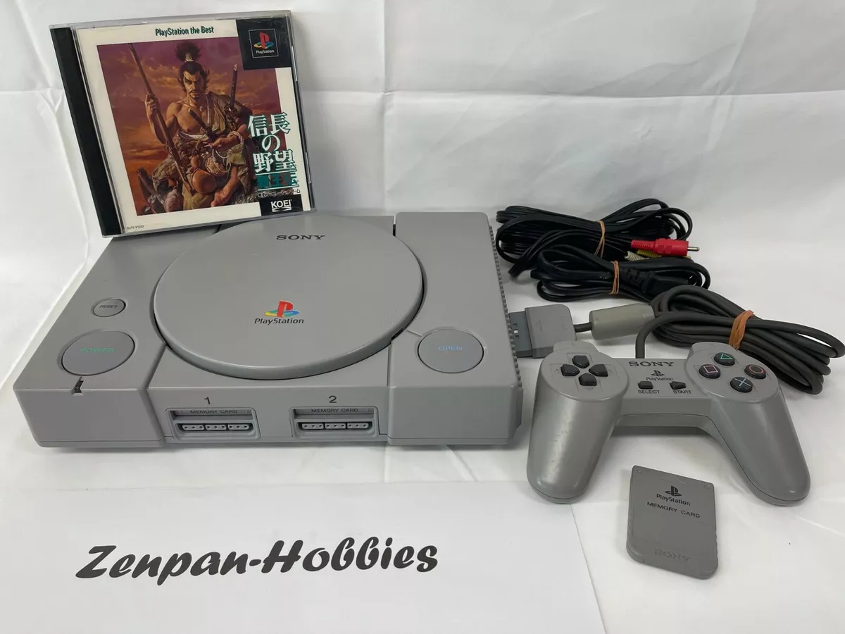 Sony PlayStation 1 PS1 SCPH-7000 Gray Game Console Japanese Disc NTSC-J  Japan FS