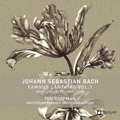J.S. BACH / KOOPMAN - FAMOUS CANTATAS 1 NEW CD