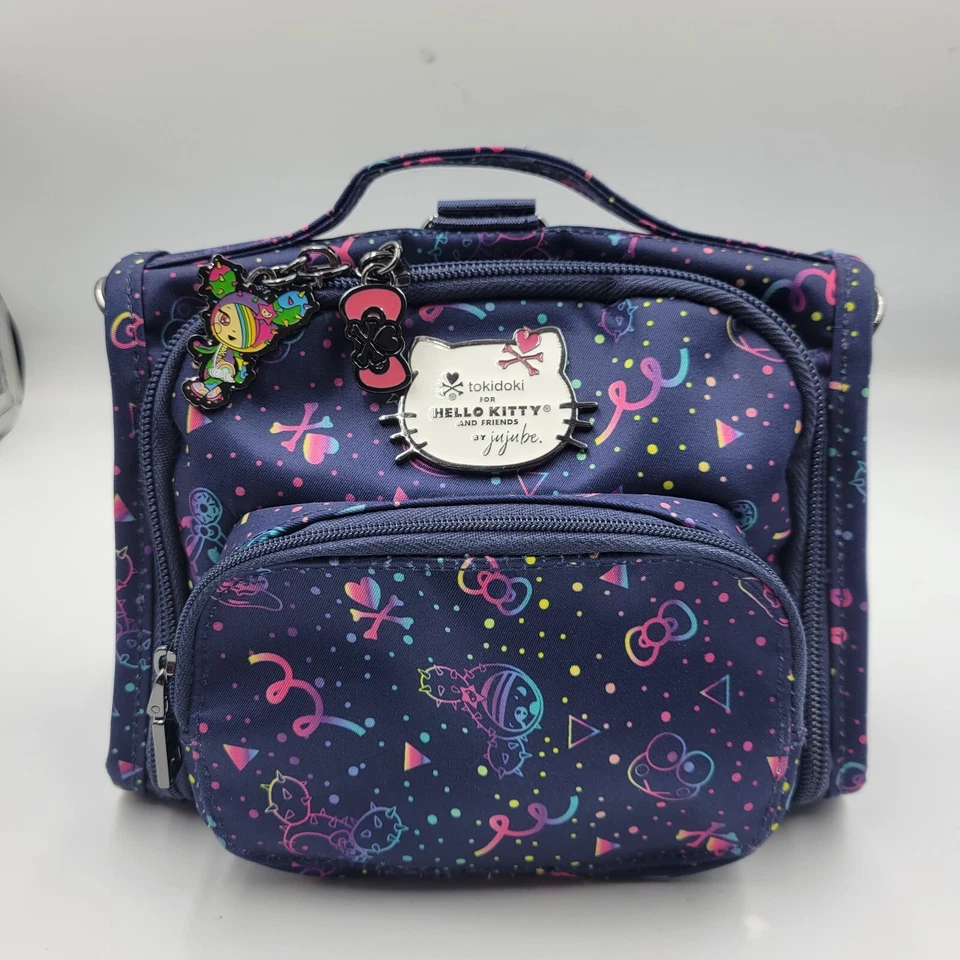 NUEVO Tokidoki JuJuBe Hello Kitty Confeti Exclusivo Mini BFF Bolso Escolar Mochila Foto 2 de 4