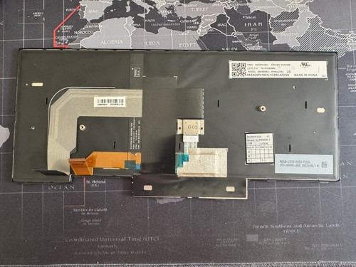 Lenovo Thinkpad T480 Two 2 Keyboards For Replacement Repairs Missing Key On Each - Zdjęcie 6 z 8