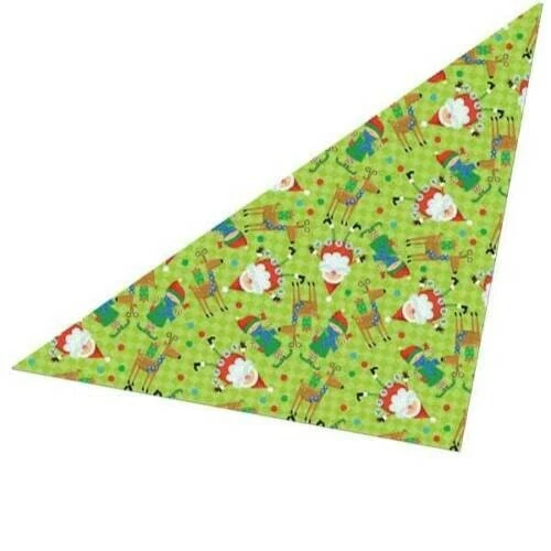 Bandana Perro Bufanda Cuello MUÑECO DE NIEVE SANTA ELFO 21" Rendimiento Superior VACACIONES DE NAVIDAD Foto 2 de 3