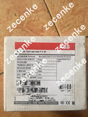 ABB A1C125 TMF125/1250 FF 3P Circuit Breaker 10116350 DHL or FedEX/#DMM
