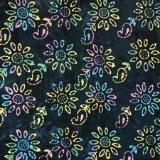 Carolina Creative Bandanna (Batik Navy) Novelty Print 22" x 22" Hav-A-Hank