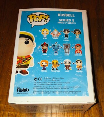 FUNKO POP ディズニー　ピクサー　ラッセル　レア　60番 Vtg Funko POP! Russell Disney Pixar UP Movie #60 Vintage