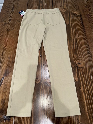IZOD Girls Side 16 Regular Approved Schoolwear Jegging Pants Khaki - Picture 9 of 9