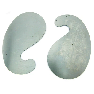 SCHWAN-WERKZEUGE 2x B-Ware Schreiner Ziehklinge Schwanenhals S-Hals Schwanenhalsform