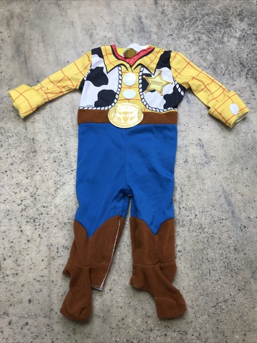 Disney Baby Toy Story Woody Halloween Costume Size 6-12 Months No Hat Fast Ship