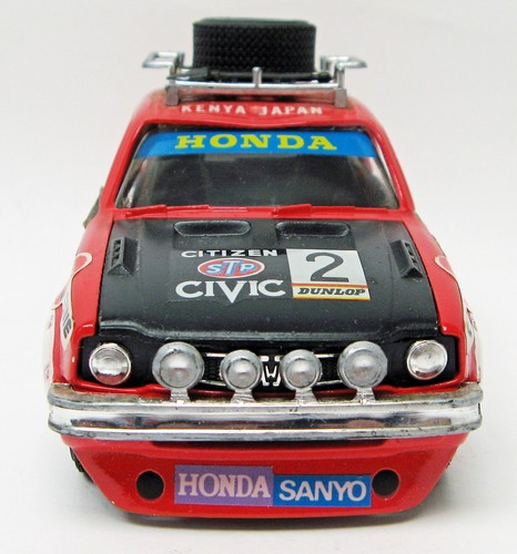 Rare Honda Civic 1500 GTL Rally Kenya Technica 1/28 Eidai Grip GT-05 Japan M - Picture 3 of 6