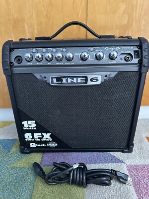 Line 6 Spider III 15 1x8 Guitar Amplifier 15 WATTS AMP speaker 15W