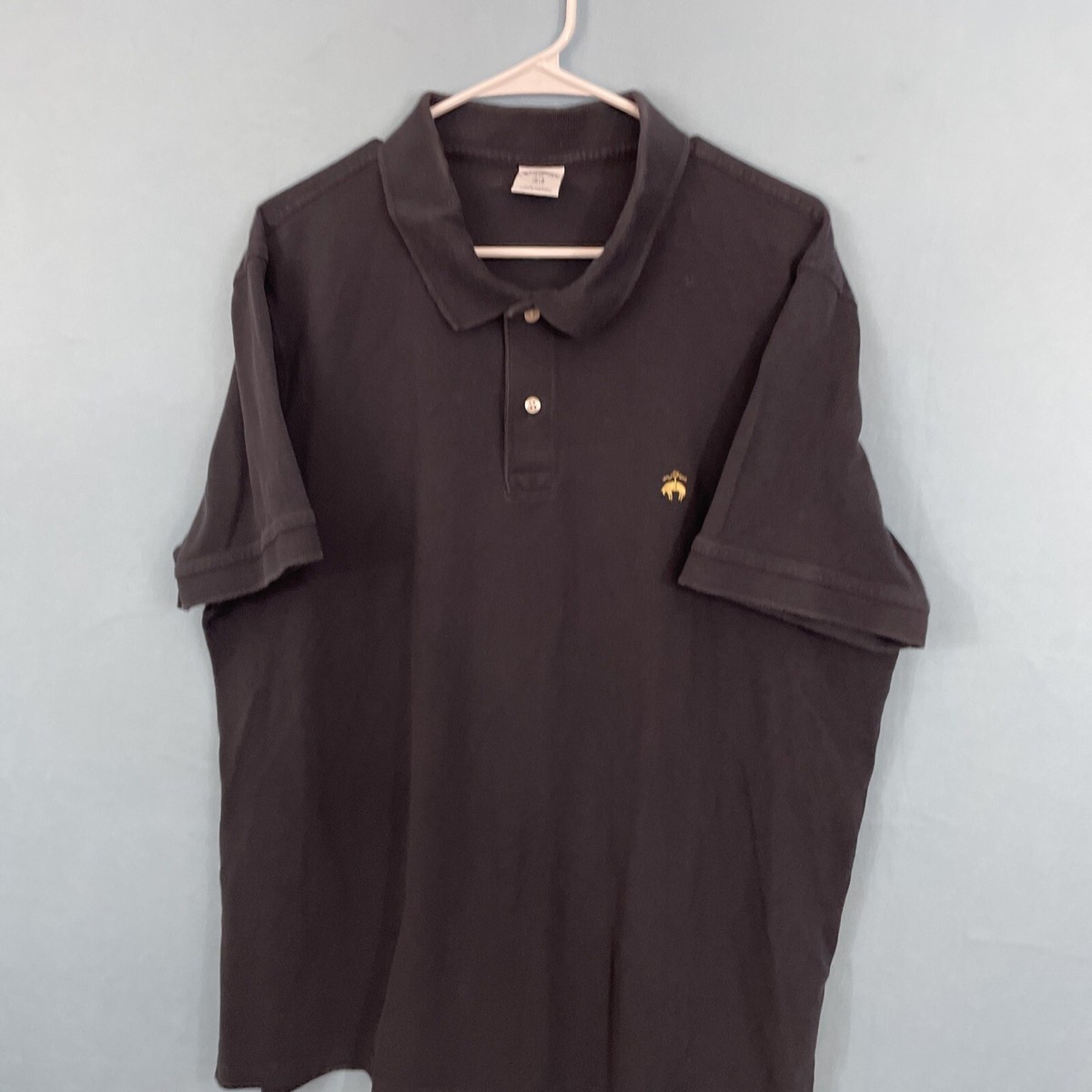 [BROOKS BROTHERS] SLIM FIT GRAY ポロシャツ GF スーピマコットン ストレッチピケ パフォーマンス