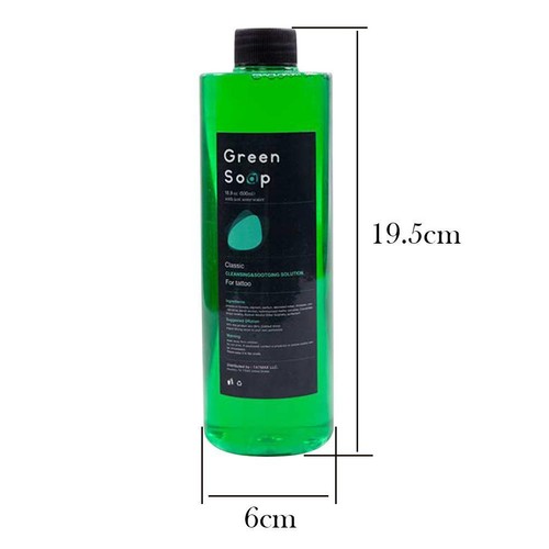 500 ml de nettoyant pour tatouage?sung, taille?savon aux algues, équipement de tatouage?stung, nettoyant? - Photo 3/7