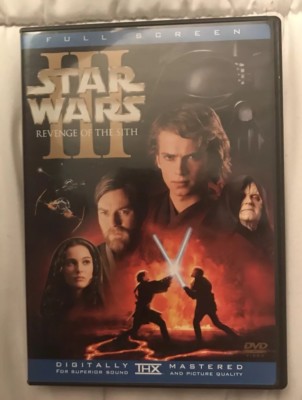 Star Wars Episode III: Revenge Of The Sith DVD Full Screen +