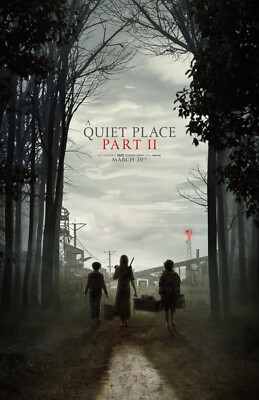 AA0101 A Quiet Place Part II By John Krasinski 2021 Movie Poster
