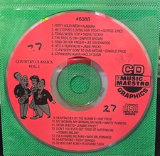 6088  HITS  MUSIC MAESTRO KARAOKE   CDG LOT VA