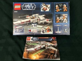 RETIRED Lego 9493 Star Wars X Wing Fighter (100% COMPLETE WITH MINI-FIGS) 2012 