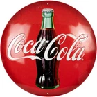 Nostalgic Art - Tin Sign 35cm Round - Coca-Cola