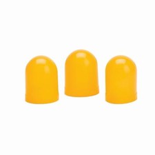 AutoMeter LIGHT BULB BOOTS, YELLOW, QTY. 3*LI...