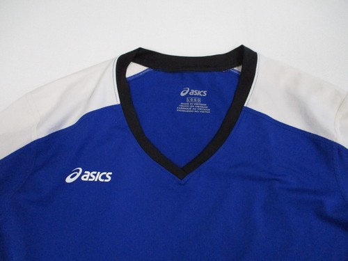Asics Shirt Men's Size Large Blue Long Sleeve Compression Running Athletic - Picture 2 of 9