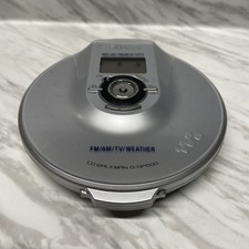 Sony Atrac 3 Plus MP3 AM/FM/Weather CD Walkman Portable CD Player D-NF600 Tested
