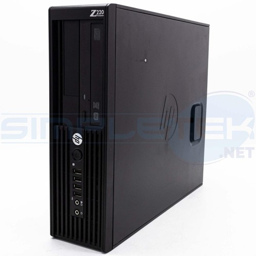 HP Z220 SFF Workstation Xeon Windows 10 Pro 8GB 120GB Serial RS232 Dvd-Rw PC - Picture 6 of 6