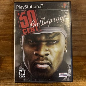 50 Cent: Bulletproof (Sony PlayStation 2, PS2, 2005) Complete w/ Manual CIB