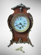 Antique German HAC Ormolu Boulle Mantle Clock c.1890