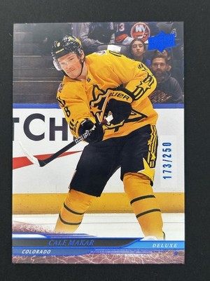 2024-25 Upper Deck Extended Deluxe #681 Cale Makar! #112/250
