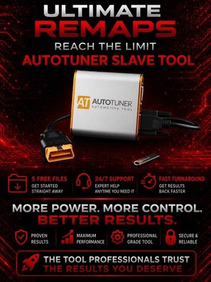 Autotuner Slave OBD, Bench/Boot ECU Remapping Chiptuning Tool + 5 Free Files  