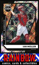 2021 Panini Elite Extra Edition #77 Ian Moller Texas Rangers