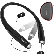 Foldable Bluetooth Headphones, Wireless Neckband Sports Headset CHN 