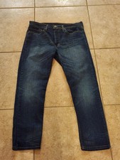 Levi's 502 34x30 Men Straight Leg Regular Fit Blue Jeans
