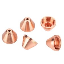 5pcs Plasma Cutting Torch Copper Caps Consumables for Thermal Dynamics Torch,