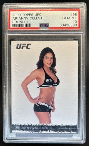 2009 Topps UFC Round 1 Arianny Celeste #98 PSA 10 GEM MINT
