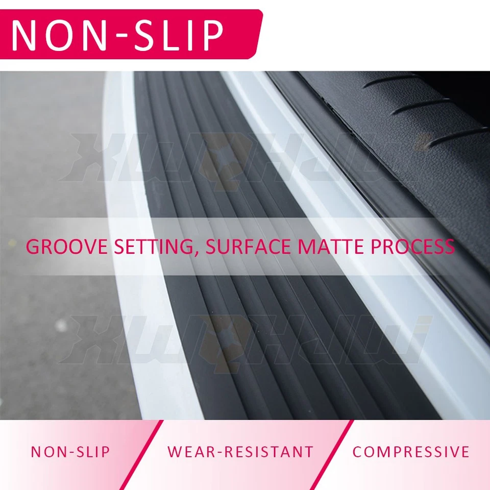 NUEVO Protector de parachoques trasero con arañazos exactos para Nissan Rogue 2014-2020 Foto 4 de 4