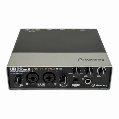 Steinberg UR22 MKII Compact 2-IN / 2-OUT USB 2.0 Audio Interface