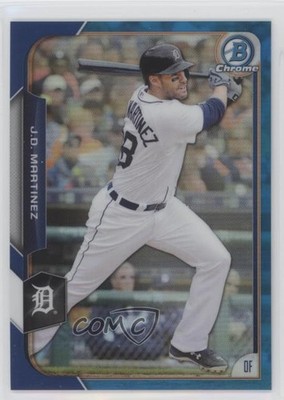 2015 Bowman Chrome Blue Refractor 72/150 JD Martinez #35 y8h