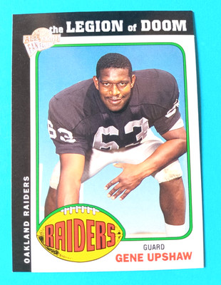 2005 TOPPS ALL TIME FAN FAVORITES GENE UPSHAW #32 THE LEGION OF DOOM RAIDERS