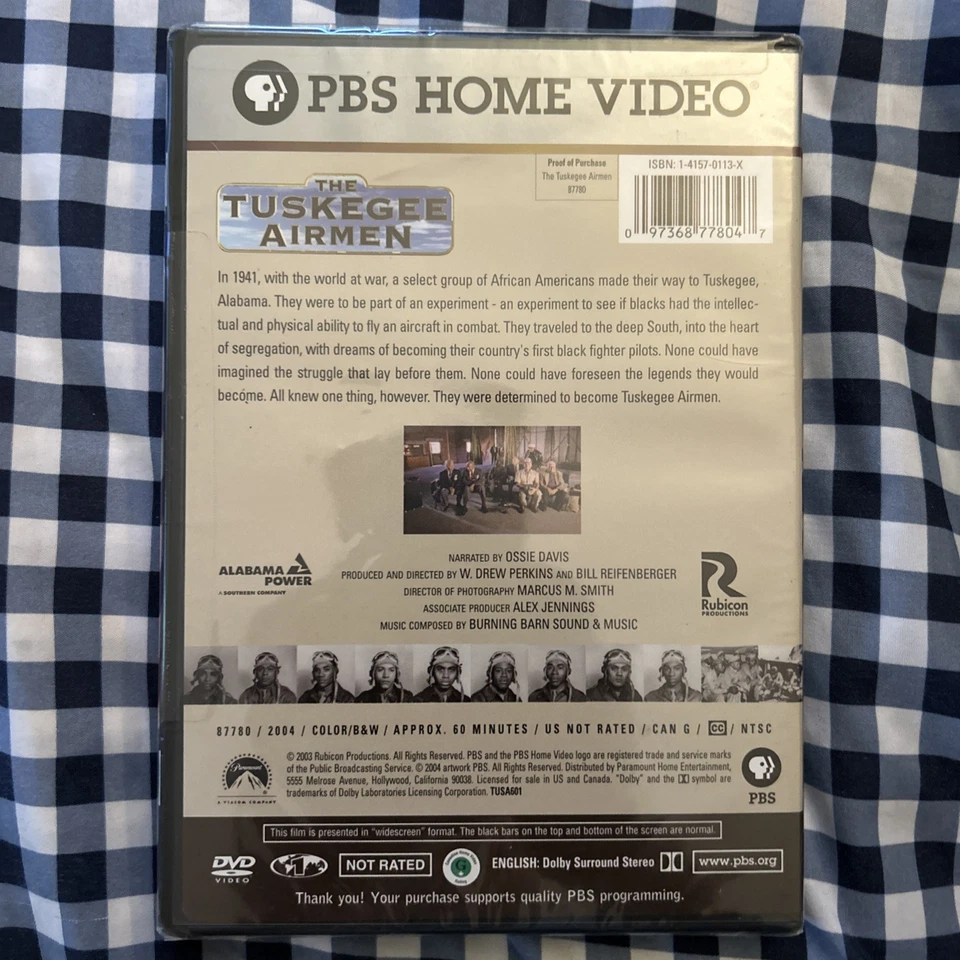 The Tuskegee Airmen: They Fought Two Wars (DVD, 2004) - PBS Documentary - NEW - Image 2 of 2