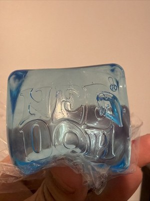 BLUE NeeDoh Nice Cube Super Solid Squishy Stress Relief Toys (Read: open box)