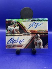 2025 Prizm Black Football John Lynch/Warren Sapp Silver Mojo Prizm Auto 5/25