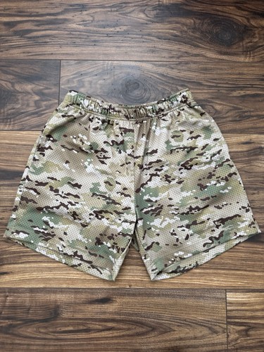 JOHN ELLIOTT CAMO SHORTS Size Small / 1 POLYESTER Mesh Practice Short AAU Print