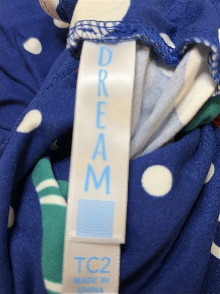 Nuevo con etiquetas Leggings LuLaRoe DREAM Café Caliente Taza Cacao con Lunares Blancos Talla TC2 (20-26) Foto 4 de 4