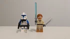 Lego Star Wars Captain Rex & Obi Wan Minifigures (sw0450 & sw0449)